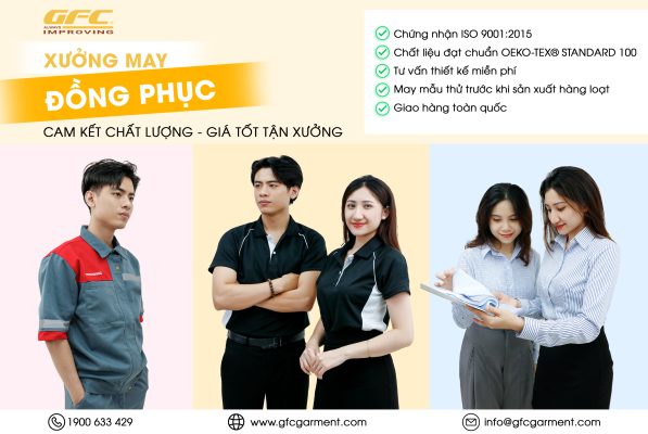 Xưởng may đồng phục hcm - GFC Garment - Uy tín, chất lượng cao, gái tốt tận xưởng
