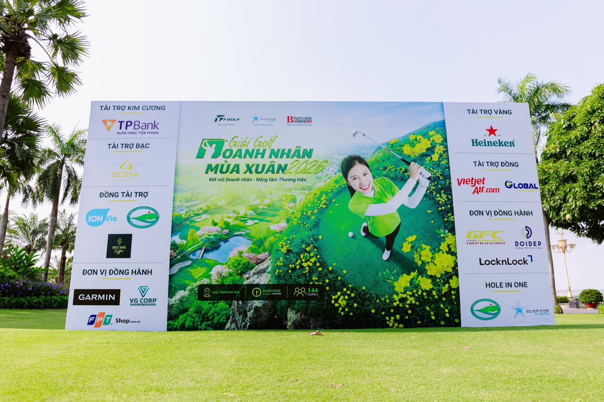 GFC Garmetn đồng hành giải golf doanh nhân mùa xuân 2026