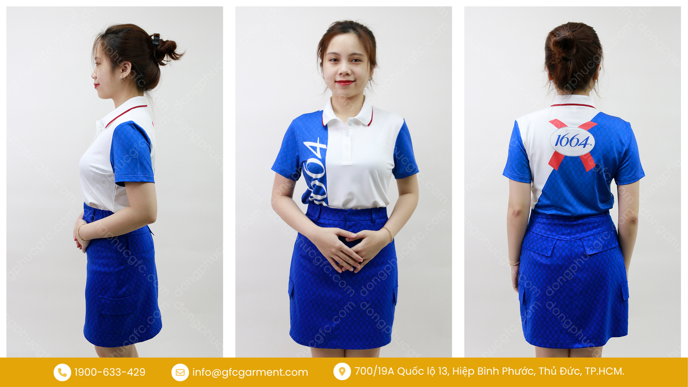 may đồng phục PG tại TP.HCM giá tốt